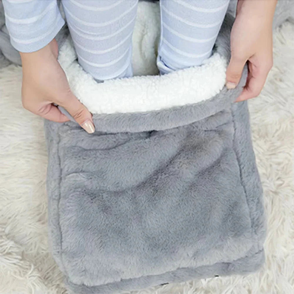 CozyCharge Foot Blanket - USB Heated Comfort