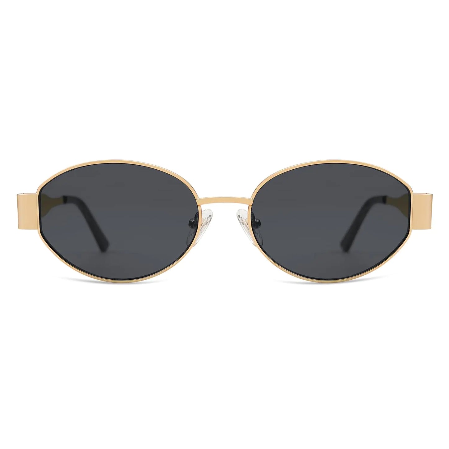 Lunettes de soleil ovales rétro SOJOS - Protection classique UV400