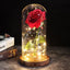 Enchanted Glass Rose Decoration for Home Decor