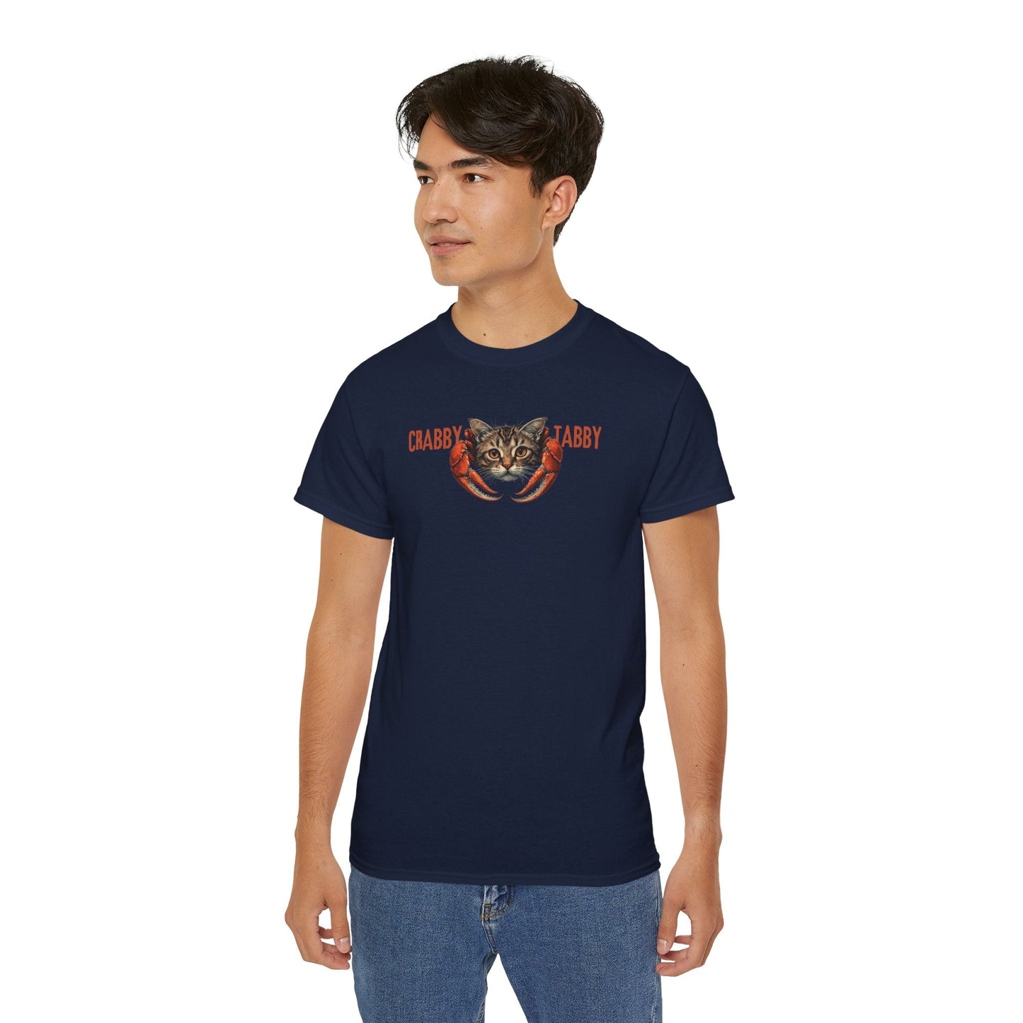 T-shirt unisexe Crabby Tabby Cat Lover