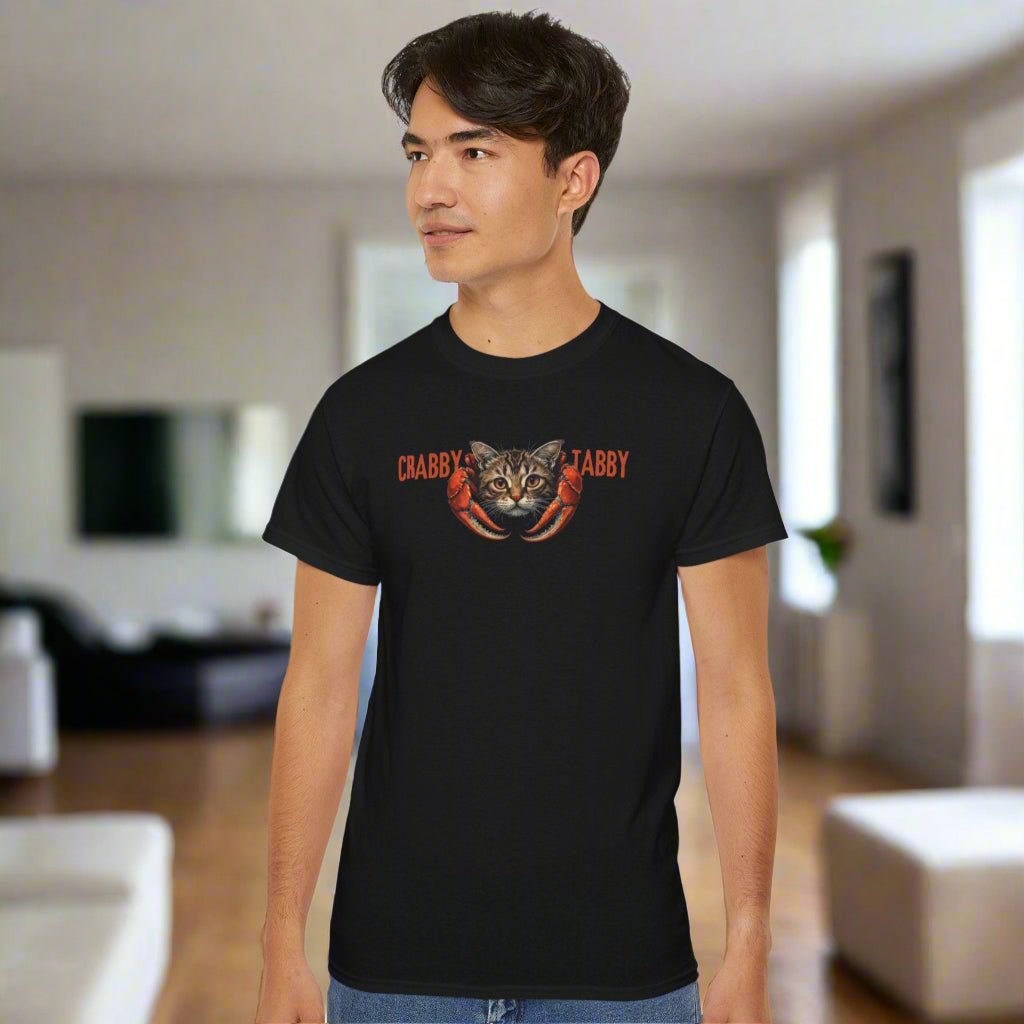 T-shirt unisexe Crabby Tabby Cat Lover
