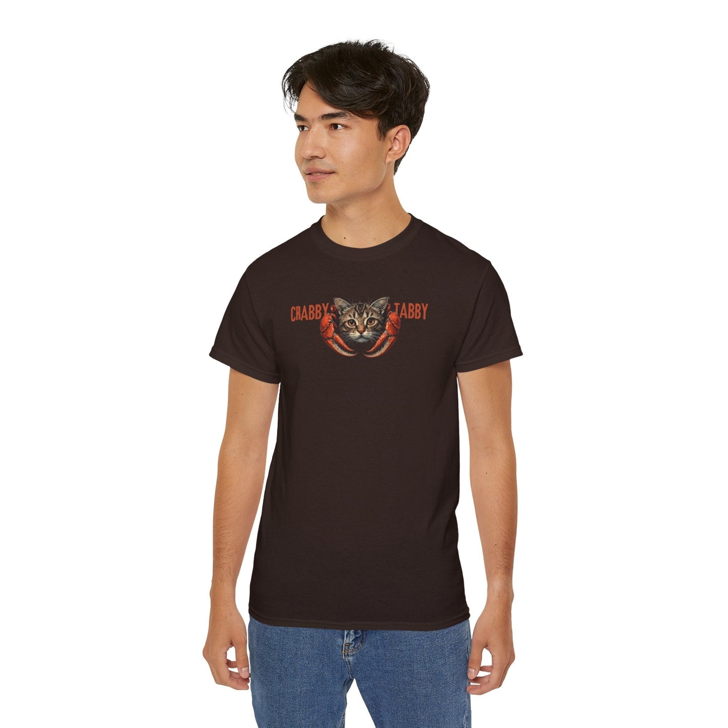 T-shirt unisexe Crabby Tabby Cat Lover