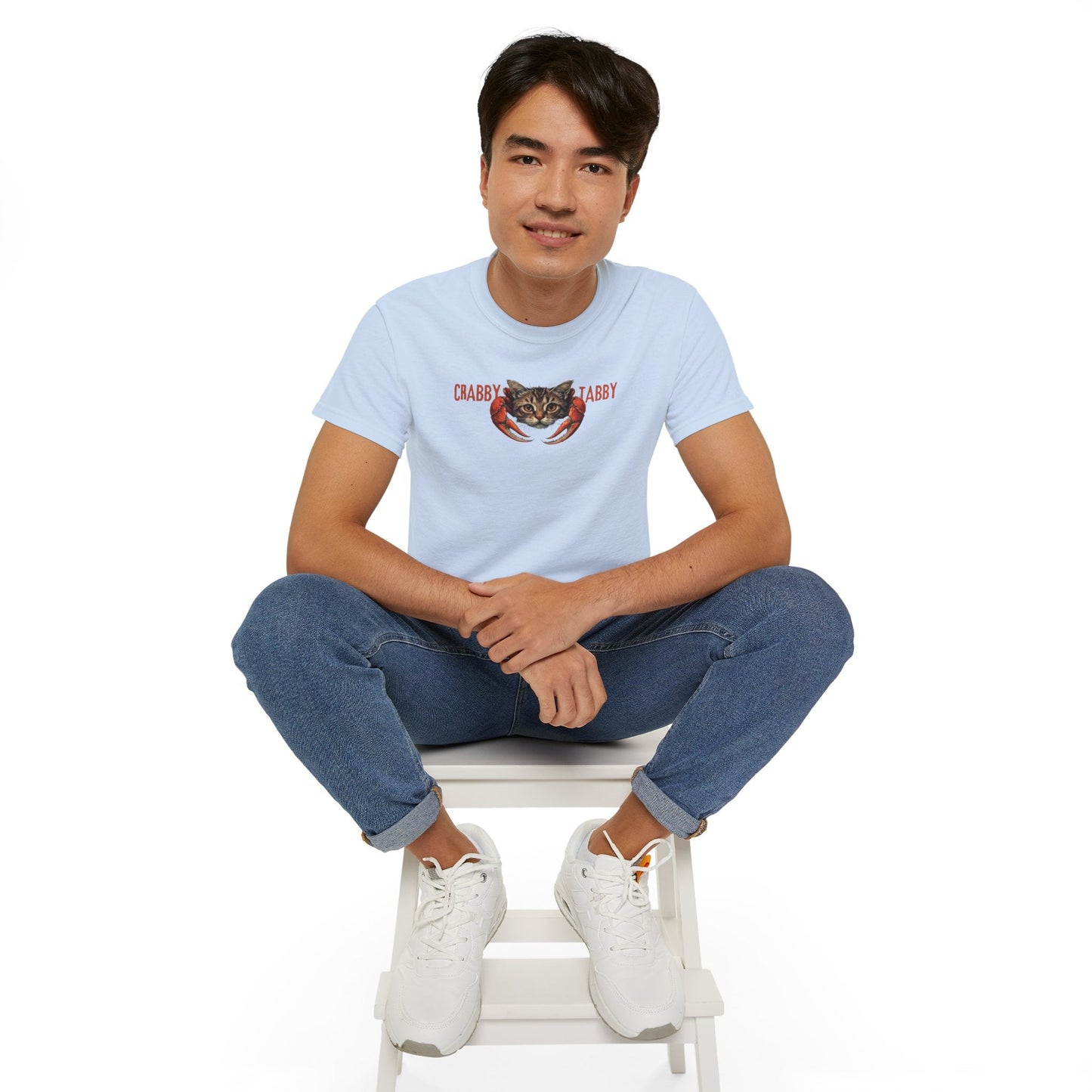 T-shirt unisexe Crabby Tabby Cat Lover