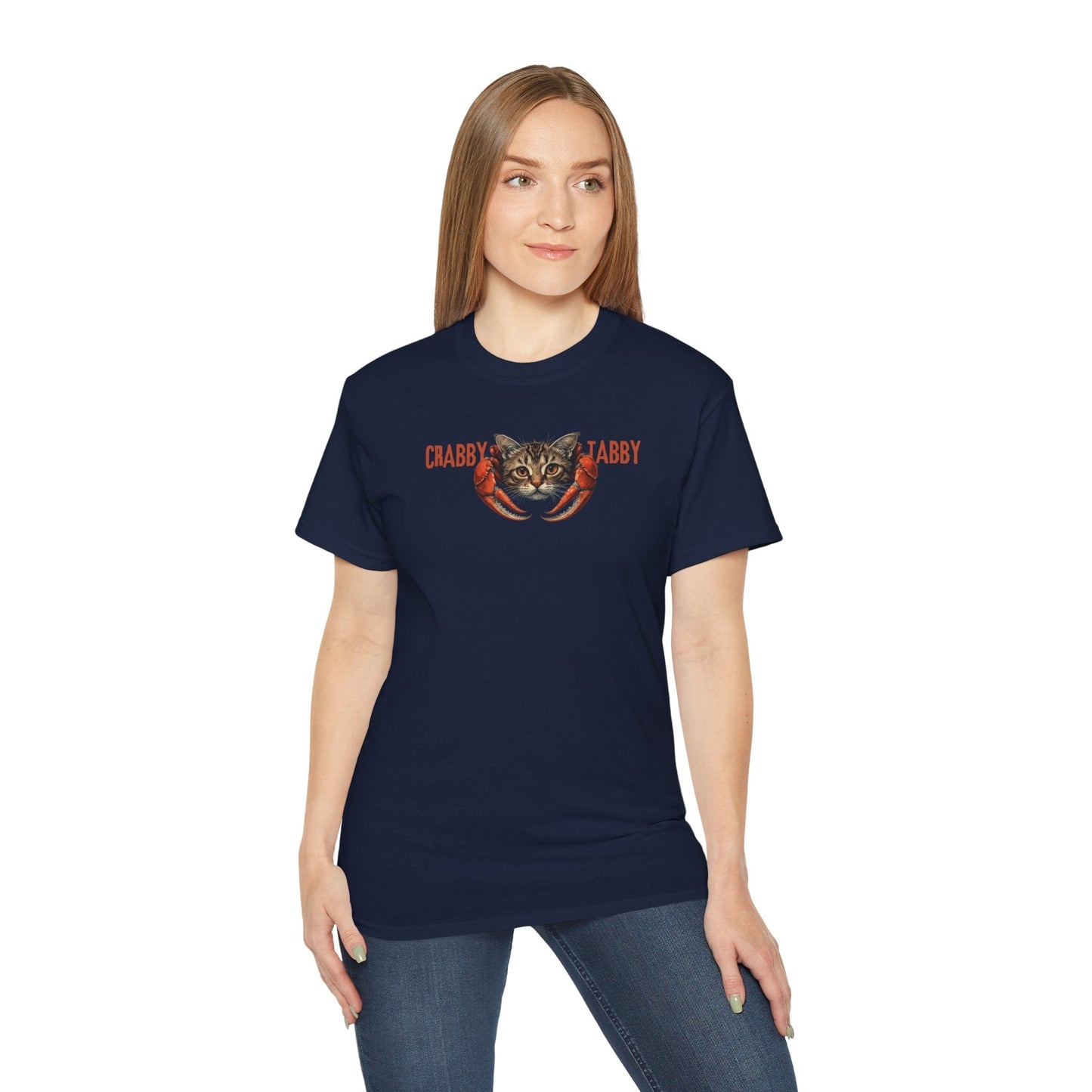 T-shirt unisexe Crabby Tabby Cat Lover