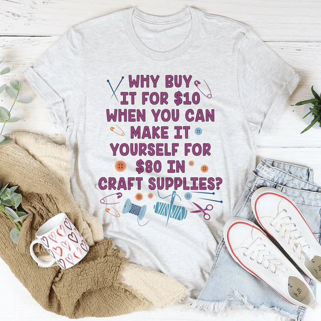Crafty Girl Tee - Premium Everyday Comfort