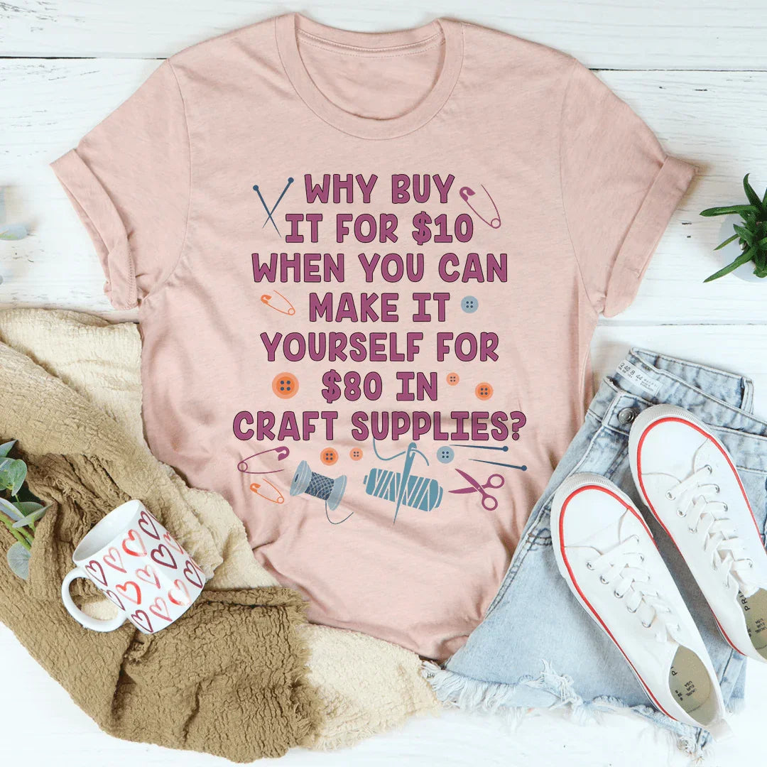 Crafty Girl Tee - Premium Everyday Comfort