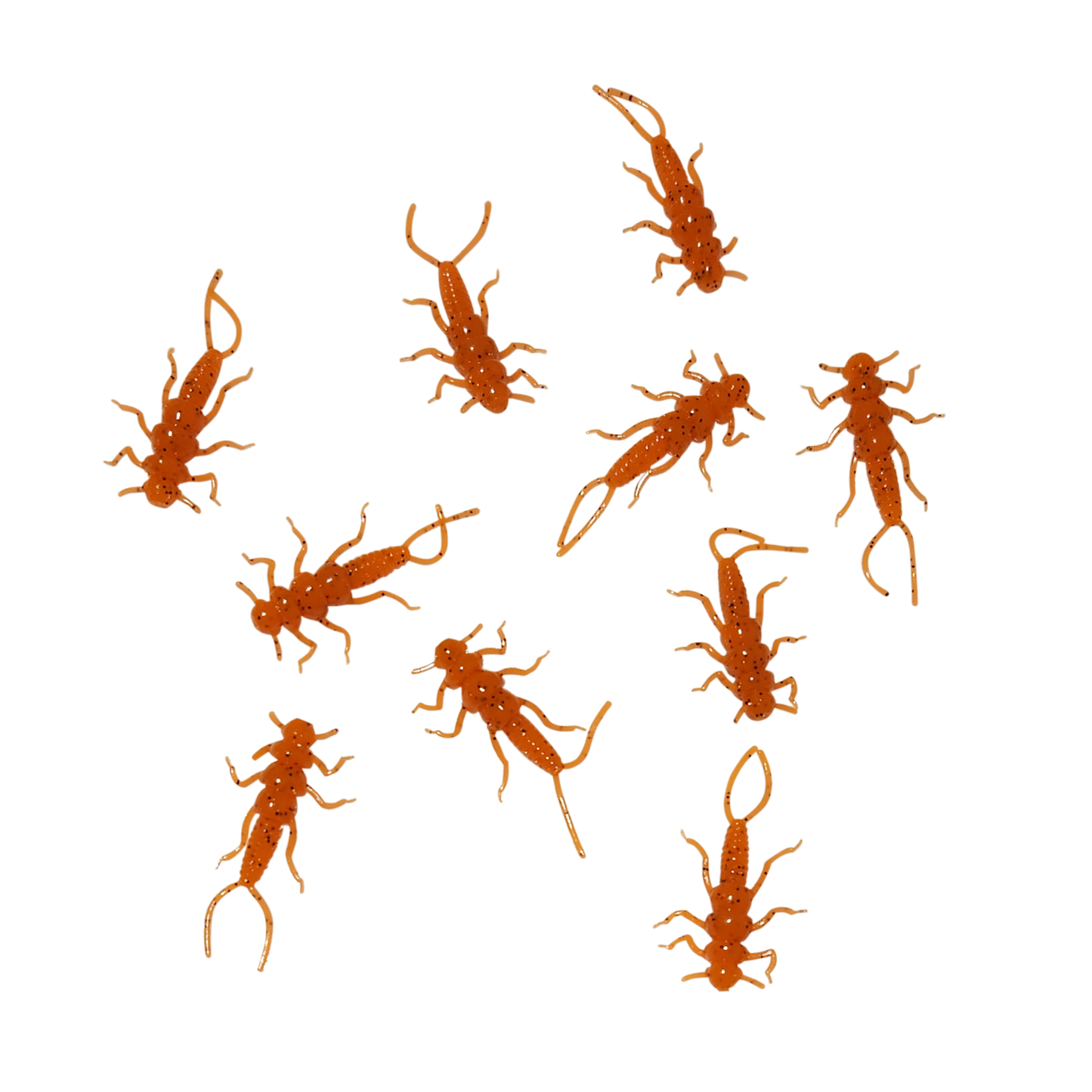 Custom 1.375" Soft Plastic Stonefly Nymphs