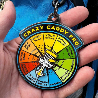 Ultimate Crazy Caddy PRO - Keychain Disc Golf Adventure - Korvel