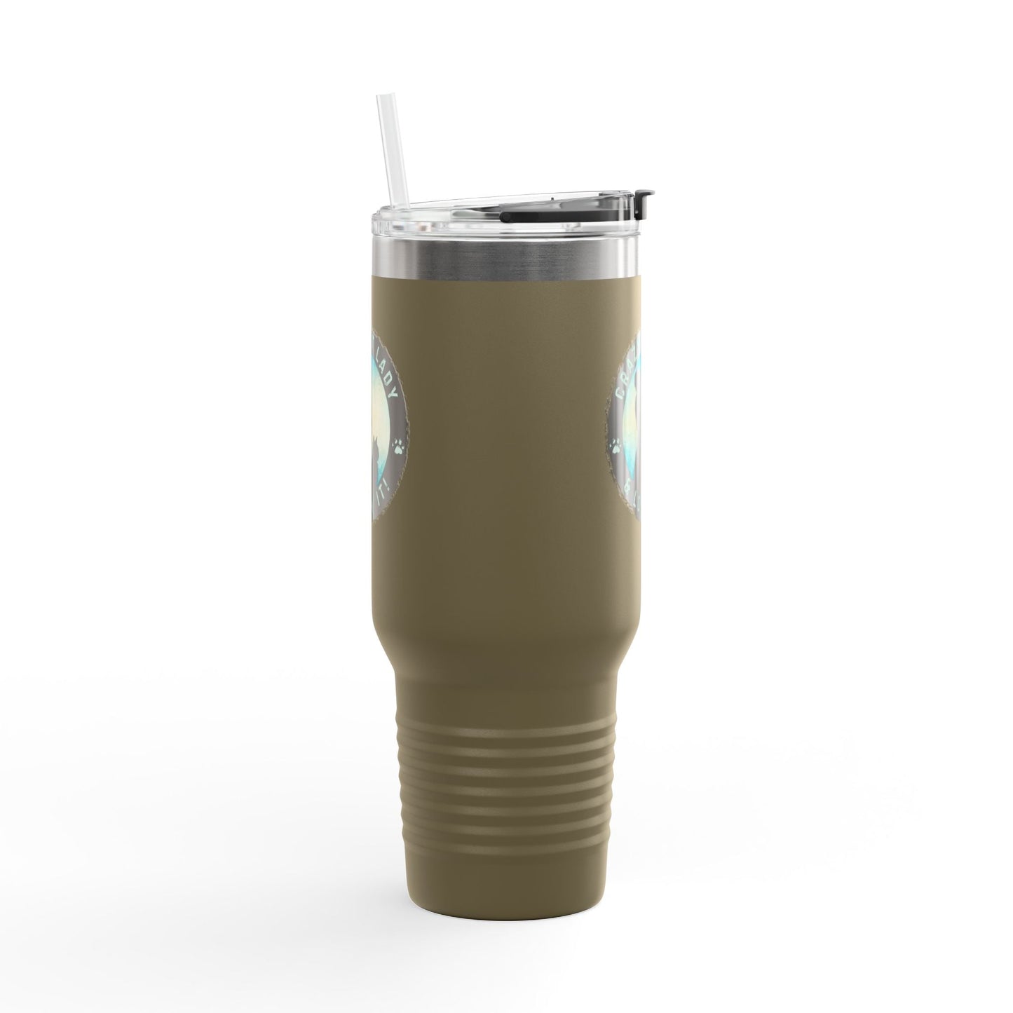 Crazy Cat Lady Insulated Travel Mug - 40oz