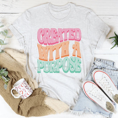 T-shirt Créé Avec Un But