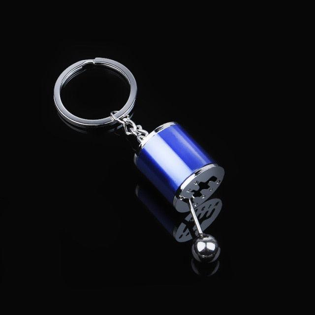 Creative Gear Box Keychain - Six-Speed Manual Design