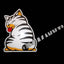 Creative Cat Moving Tail Car Decal - Fun 3D Sticker