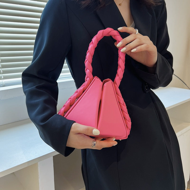 Sac à provisions à main géométrique pour femmes