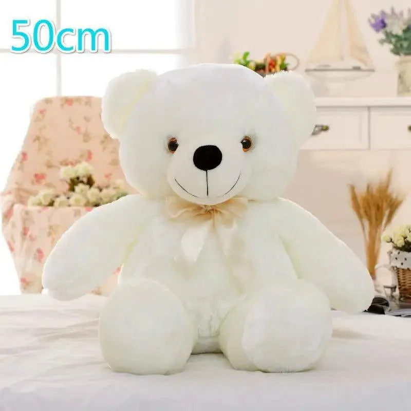 Osito de Peluche Brillante LED Colorido