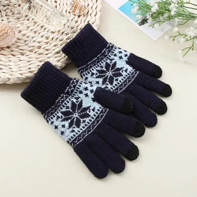 Gants Tricotés Tactiles Premium pour le Confort Hivernal