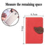 Creative PU leather Phone Wallet Case Women Men Credit Card Holder Pocket Stick 3M Adhesive Fashion Mobile Phone Card Holder - Korvel