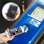 Creative PU leather Phone Wallet Case Women Men Credit Card Holder Pocket Stick 3M Adhesive Fashion Mobile Phone Card Holder - Korvel