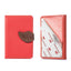 Creative PU leather Phone Wallet Case Women Men Credit Card Holder Pocket Stick 3M Adhesive Fashion Mobile Phone Card Holder - Korvel