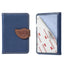 Creative PU leather Phone Wallet Case Women Men Credit Card Holder Pocket Stick 3M Adhesive Fashion Mobile Phone Card Holder - Korvel