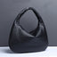 Elegant Crescent Shaped Hand Woven Shoulder Bag