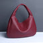 Elegant Crescent Shaped Hand Woven Shoulder Bag