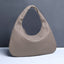 Elegant Crescent Shaped Hand Woven Shoulder Bag