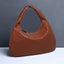 Elegant Crescent Shaped Hand Woven Shoulder Bag