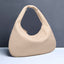 Elegant Crescent Shaped Hand Woven Shoulder Bag