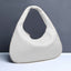 Elegant Crescent Shaped Hand Woven Shoulder Bag