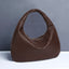 Elegant Crescent Shaped Hand Woven Shoulder Bag