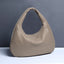 Elegant Crescent Shaped Hand Woven Shoulder Bag