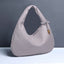 Elegant Crescent Shaped Hand Woven Shoulder Bag