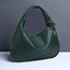 Elegant Crescent Shaped Hand Woven Shoulder Bag
