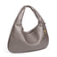 Elegant Crescent Shaped Hand Woven Shoulder Bag