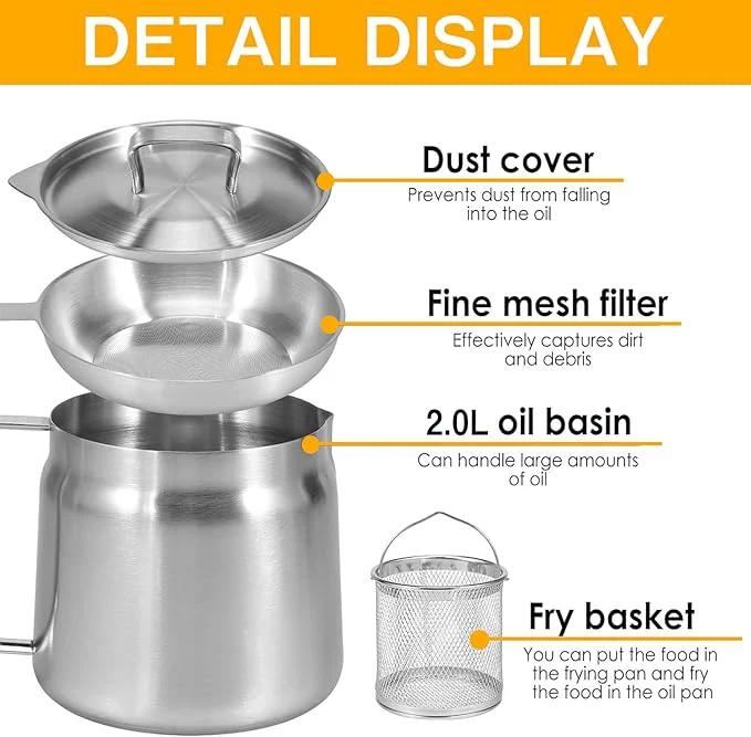 CrispMaster Fry & Filter - Premium Deep Fryer