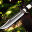 Crocodile Dundee Inspired Bowie Knife – 16" D2 Steel with Premium Leather Sheath - Korvel