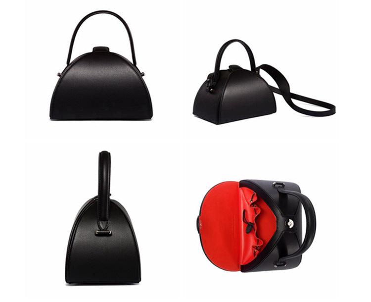 Cross shoulder Half circle Bag Handbag Single shoulder Trendy Cross shoulder Bag - Korvel