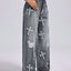Cross Wide Leg Jeans with Pockets - Korvel