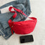 Crossbody bag women's casual bag canvas bag waist bag trendy sports chest bag - Korvel