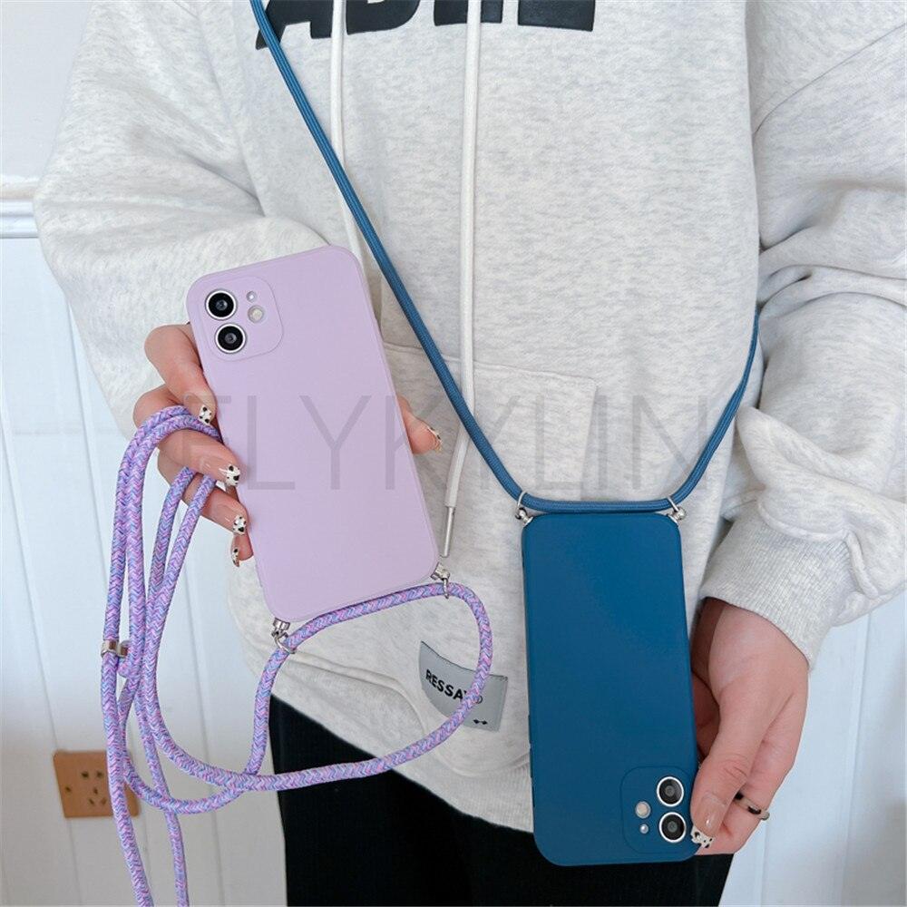 Funda de teléfono cruzada elegante para dispositivos Xiaomi