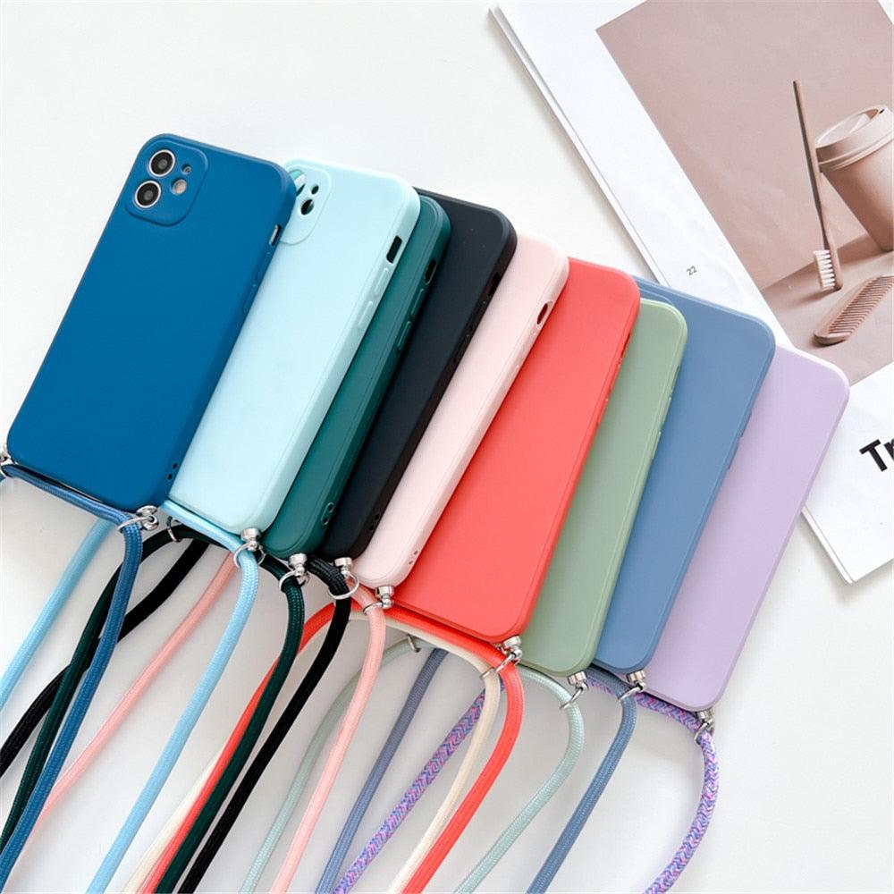 Funda de teléfono cruzada elegante para dispositivos Xiaomi
