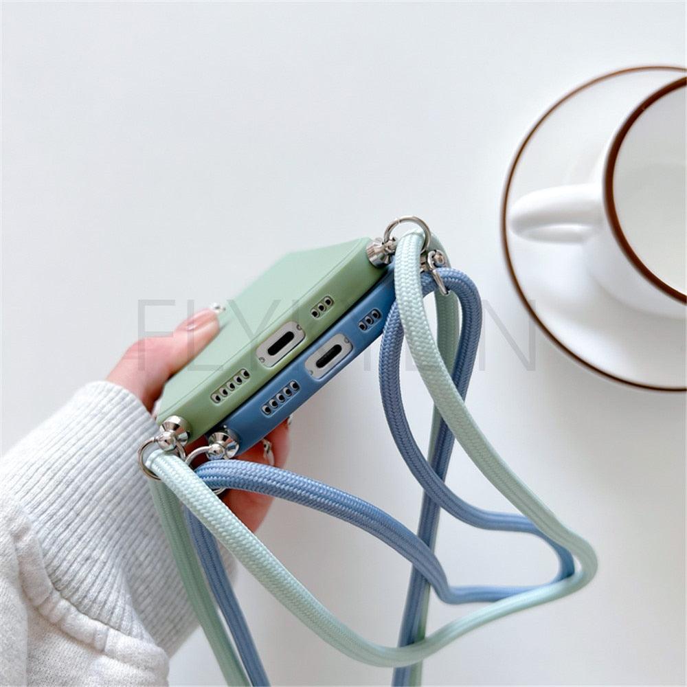 Funda de teléfono cruzada elegante para dispositivos Xiaomi
