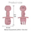 Ensemble de Assiette en Silicone pour Bébé Premium pour une Alimentation Sûre