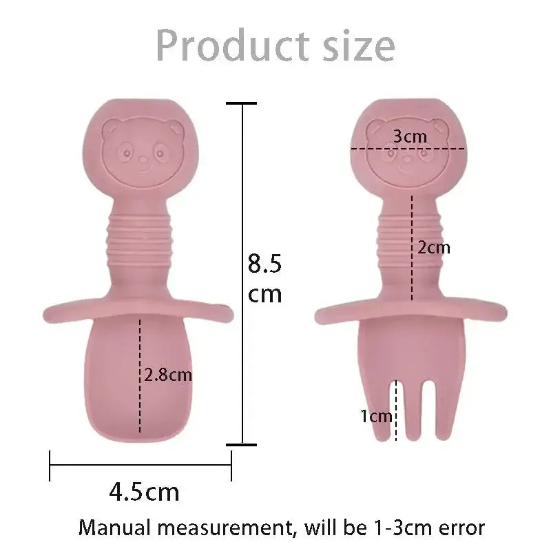 Ensemble de Assiette en Silicone pour Bébé Premium pour une Alimentation Sûre