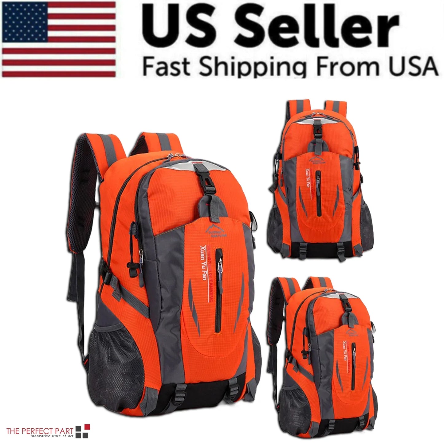 Mochila de Viaje Premium de 40L para Hombres y Mujeres