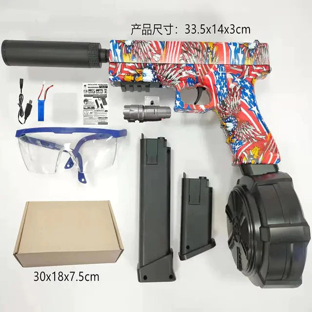 Electric Glock Automatic Airsoft Gun Toy