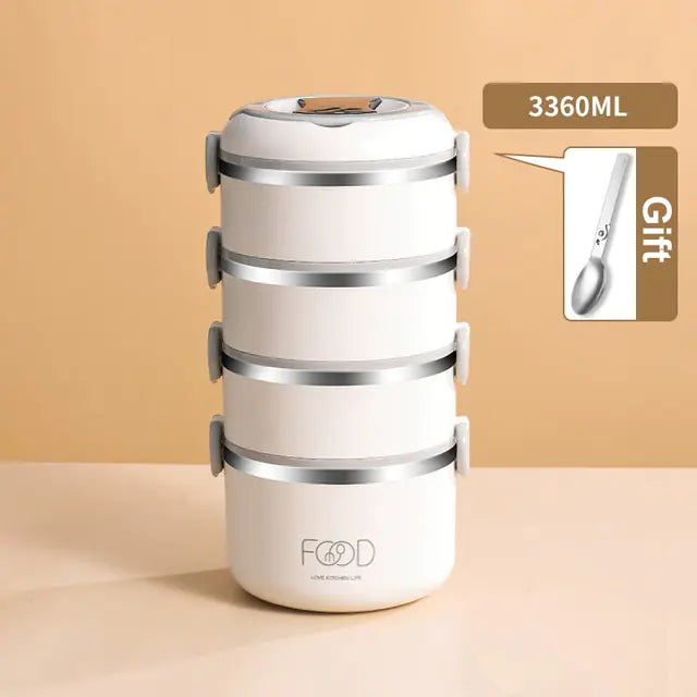 Premium Multi-Layer Stainless Steel Lunch Box
