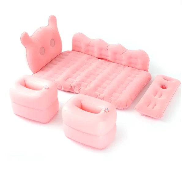 Cama Inflable AutoRest para un Viaje Cómodo