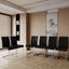 Modern PU Faux Leather Dining Chairs - Set of 4