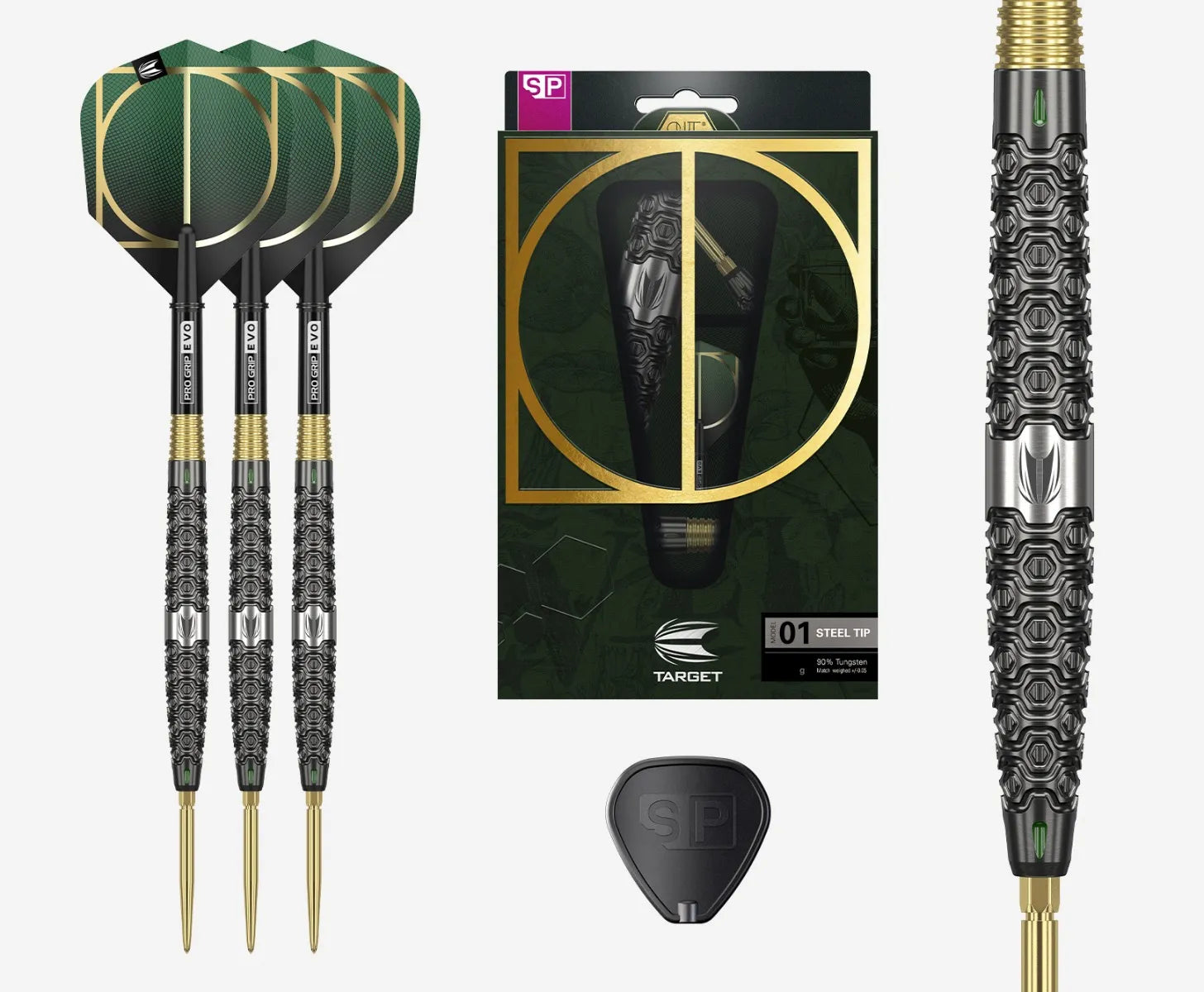 Premium 90% Swiss Steel Tip Darts for Precision Play - Korvel
